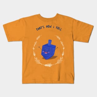 Dreidel - Happy Hanukkah Kids T-Shirt